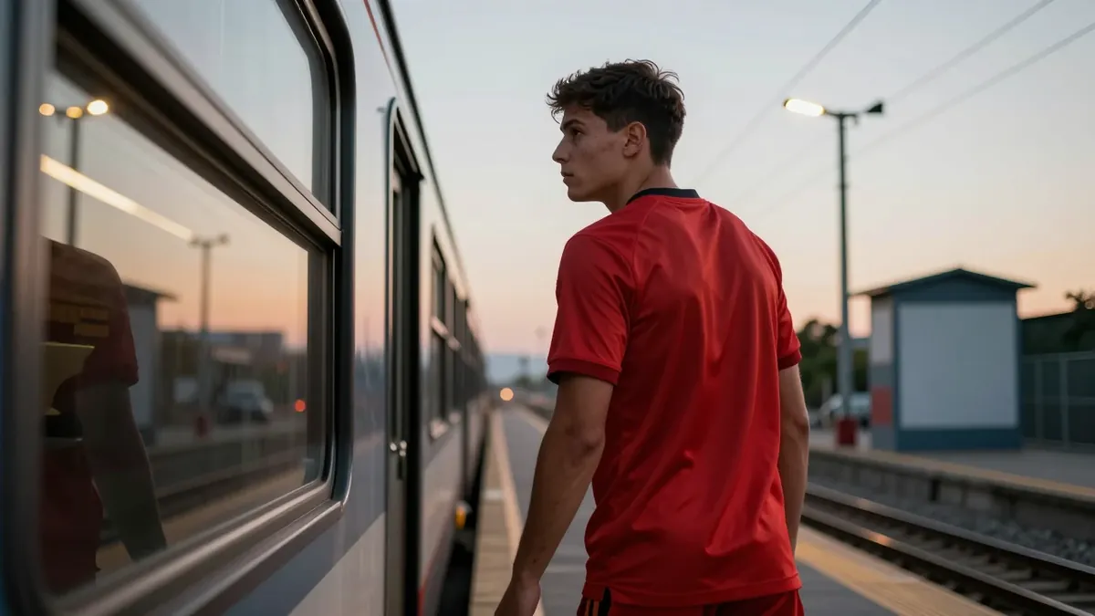 Antonio 'Pollo' Briseño y sus compañeros Luan García y Bruno Méndez tuvieron que usar el Tren Interurbano para regresar a...